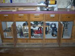 Small power tools cabinet